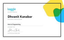 Intro to Programming