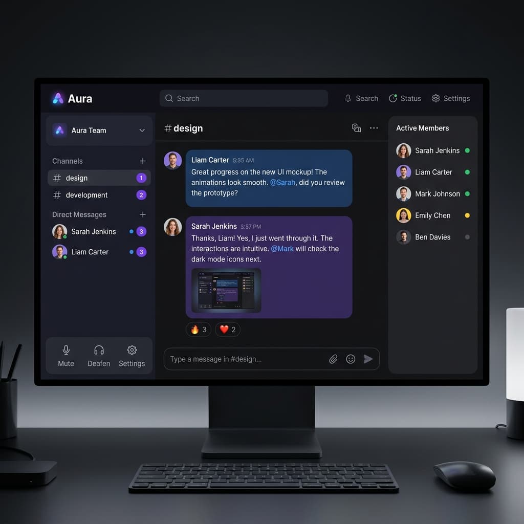 Aura: Messaging App
